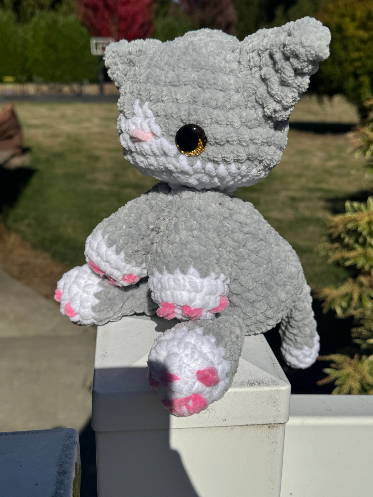 Cuddle kitty crochet plushie Amigurumi