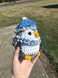 Penny the penguin (dressed) crochet Amigurumi plushie