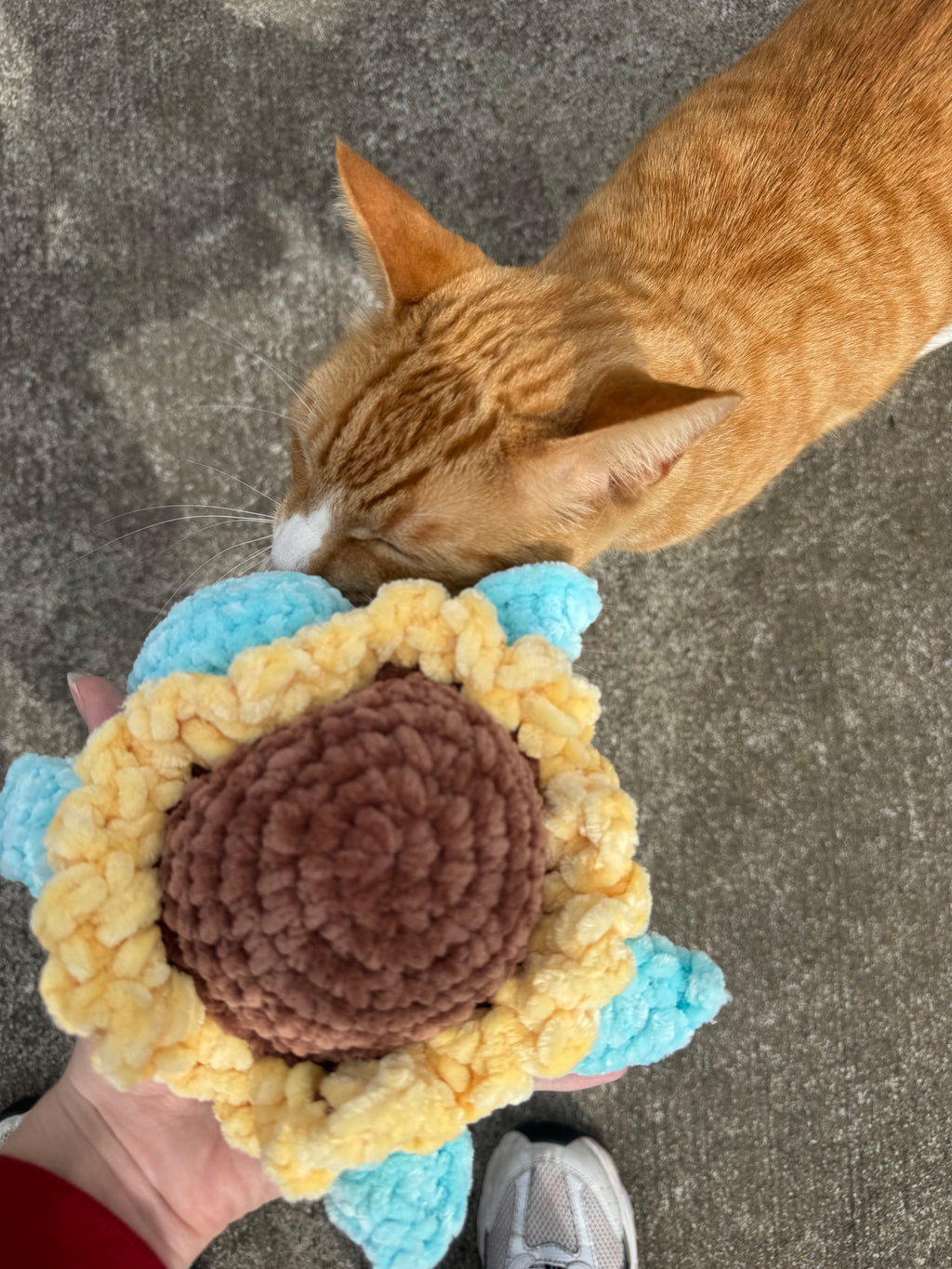 Sunflower Crochet Sea Turtle Amigurumi Plushie