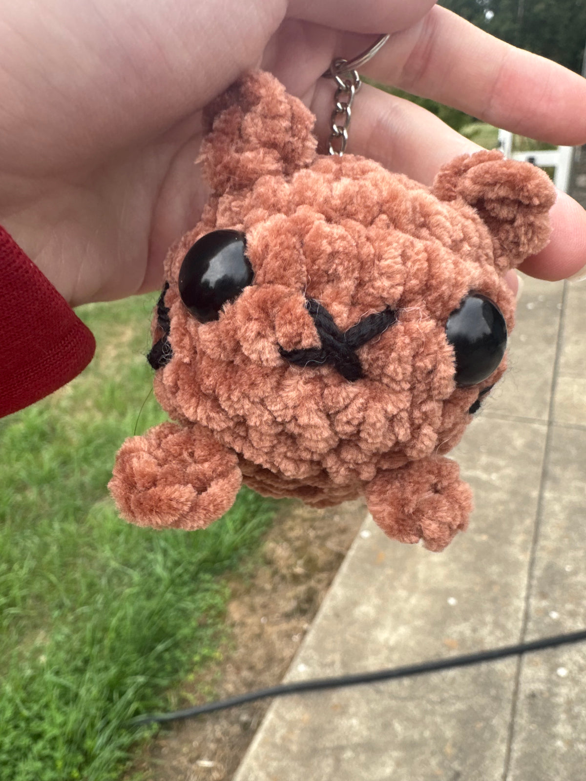 Mini Crochet Cat Keychain Amigurumi